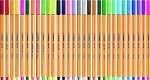 Ручка кап. STABILO Point 88 пластик.корп., 0.4мм, оранжевая        /88/54     *65974