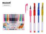 Ручки гел. набор 18 цв. Mazari "LIPARI" аромат.   /M-5510-18           *176476