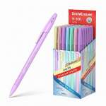 Ручка шар. ERICH KRAUSE "R-301" Pastel Stick, 0,7 мм,син.   /55387               *344580