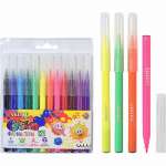 Фломастеры  12 цв. deVENTE "Cosmo" вент. прозр. колп., блист   /5081129             *337493