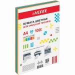 Бумага офисная цв. А4  80г/м2  100л deVENTE  5цв интенсивные цв.   /2072218             *318999