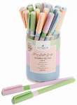 Ручка Пиши-Стирай гел. LOREX "PASTEL Slim Soft Grip", 0.5мм син.   /LXEPSSG-PS4         *368436