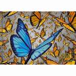Альбом для рис. А4 40л спир. карт.метал. ЭКСМО "Butterfly" блок-офсет110г/м   /АСГ2Л402378         *337538