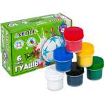 Гуашь  6 цв. deVENTE "Football"  10 мл   /8075010             *368889