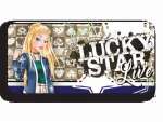 Пенал-космет. матерч. ПЧЁЛКА , "LUCKY STAR" на молнии,печать на ткани   /К-10                *159992