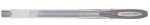 Ручка гел. Uni Signo Noble Metal проз. корп.,0,8 сереб   /UM-120NM сереб      *358150