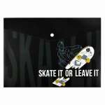 Папка-конверт на кн. А4  ФЕНИКС 0,18 мм "Скейт арт" 33*23см   /59613               *336409