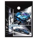 Папка-конверт на кн. А6  ФЕНИКС "Гонки"  0,18 мм 15,8*11,4см вертик.   /69031               *366053