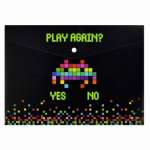 Папка-конверт на кн. А4  ФЕНИКС 0,18 мм "Цифровая атака" 33*23см   /59611               *369848