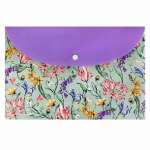 Папка-конверт на кн. А4  ФЕНИКС 0,18 мм "Весенние цветы" 33*23см   /69008               *369846