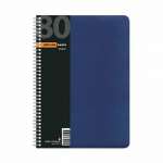 Тетрадь А4 спир.  80л кл. BRUNO VISCONTI "Оф.-Лайн" пластик.обл.   /7-80-346            *325378