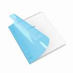 Тетрадь  18л кл. ПОЛИГРАФИКА "Классика CoverPrо Vivid" пласт. обложка, синий   /56444               *359442