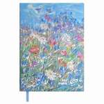 Ежедневник недатир. А6+  иск.кожа ФЕНИКС Escalada  120л "Полевые цветы"   /70697               *371395