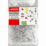 Кнопки силовые deVENTE  50 шт. в п/к, прозрач.   /4132503             *371045