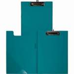 Планшет-папка с верх. мет. зажимом А4 deVENTE "Pastel" картон с ПВХ с вн.карман., бирюза   /3034116             *339033