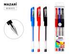 Ручки гел. набор  3 цв. Mazari "LIPARI"   /M-5510-3            *371880