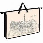 Папка д/художника А3 ARTформат "НОТР-ДАМ" пластик. с ручкой, беж   /AF13-091-02         *338592