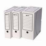 Короб архивный гофрокартон  7,5 см Бланкиздат  белый   /ASR7124             *39674