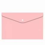 Папка-конверт на кн. А4  ALINGAR "Macarons", кораловая   /AL11151             *360083