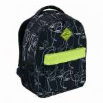 Рюкзак средн. ERICH KRAUSE EasyLine 20L "Line Art"  2отд.   /51636               *347321