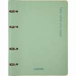 Тетрадь на кольцах  80л кл. иск.кожа deVENTE "Take what you need" гиб.обложка, оливковая   /2057609             *373502