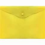 Папка-конверт на кн. А4  deVENTE 0,18 мм полупр. желтый   /3071409             *338419