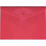 Папка-конверт на кн. А4  deVENTE 0,18 мм непр. красный   /3071410             *361602