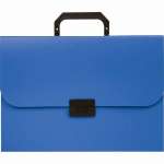 Портфель пласт.  6 отд.  Attomex  факт. "песок", синий   /3073703             *341527