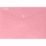 Папка-конверт на кн. А4  deVENTE 0,15 мм "Pastel" розовый   /3079325             *352742