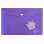 Папка-конверт на кн. А4  ФЕНИКС 0,18 мм "Кошачья лапка" 33*23см   /69050               *369841