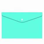 Папка-конверт на кн. А4  ALINGAR "Macarons", бирюз   /AL11151/2           *366382