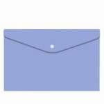 Папка-конверт на кн. А4  ALINGAR "Macarons", голубая   /AL11151/3           *373373