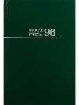 Книга учёта А4  96л Проф-Пресс "Зелёная" клетка, обл.7БЦ, блок офсет   /96-3168             *171532