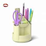 Набор настол. Erich Krause  Mini desk Pastel желтый, вращающ.   /53234               *317527