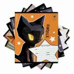 Тетрадь  12л кл. ПОЛИГРАФИКА "CatPix", MIX-PACK   /64824               *374995
