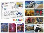 Мозаика алмазная Mazari "Пейзажи" по номерам, на подрамнике, 40*   /M-6430    *160549