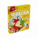 Картина из песка LORI  фреска "Лисичка с ромашками"   /Кп-054              *312507