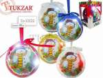 Шар с подсветкой TUКZAR d=80мм, 5 цветов,ассорти, в подар.коробк   /TZ 12122  *109555