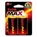 Батарейка D LR20 Kodak MAX [KD-2]  2шт. в блист.   /Б0005129            *56075
