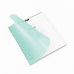 Тетрадь  12л лин. ПОЛИГРАФИКА "Классика CoverPrо Pastel" пласт. обложка, мятный   /56347               *343946