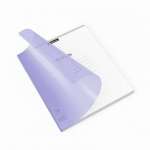 Тетрадь  18л лин. ПОЛИГРАФИКА "Классика CoverPrо Pastel" пласт. обложка, сиреневый   /56363               *343952