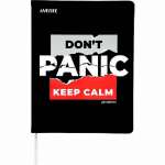 Дневник элит.переплет иск.кожа  deVENTE шелкография, "Don't Panic!"   /2021276             *337564