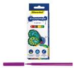 Фломастеры   6 цв. SILWERHOF "Бабочки" вент.колп., к/к   /867200-06           *133509