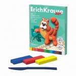 Пластилин  12 цв ERICH KRAUSE Baby восковой  156г со стеком, в карт/уп   /61328               *360720