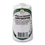 Нитки штапельные ПНК 170ЛШ, 1000м, белые   /ЛШ-1000-170 бел     *363521