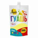 Гуашь 250 мл Лео "Учись" лимонная   /LGD-250-204         *365210