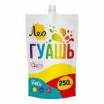 Гуашь 250 мл Лео "Учись" т.желтая   /LGD-250-208         *365203
