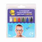 Грим для лица и тела  6 цв ЛЕО "Классики" карандаши   /LPFPS-06            *365130