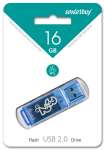 Флеш-накопитель 16 ГБ USB Smart Buy Glossy series Blue   /SB16GBGS-B          *91798