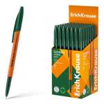 Ручка шар. ERICH KRAUSE "Super Glide Technology"Slender Stick Orange 0,7мм, зеленый   /63092               *367113